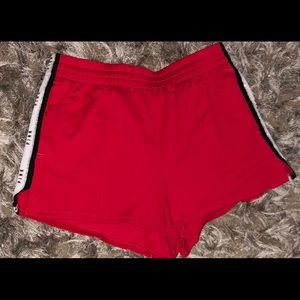 Pink by Victoria secret track shorts